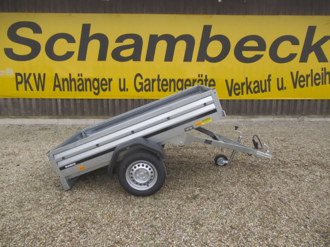 Brenderup Anhänger Tieflader Kippi 1205 SUB 750 kippbar