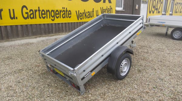 Brenderup Anhänger Tieflader Kippi 1205 SUB 750 kippbar