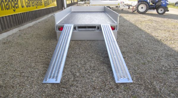 ⭐️ Eduard Anhänger 2700 kg 406x200x30 cm mit Rampen und Winde ⭐️