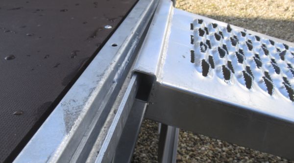 ⭐️ Eduard Anhänger 2700 kg 406x200x30 cm mit Rampen und Winde ⭐️