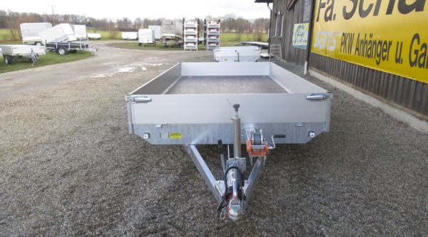 ⭐️ Eduard Anhänger 2700 kg 406x200x30 cm mit Rampen und Winde ⭐️