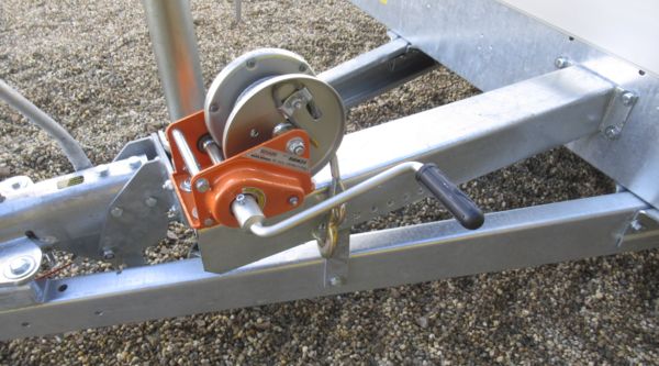 ⭐️ Eduard Anhänger 2700 kg 406x200x30 cm mit Rampen und Winde ⭐️