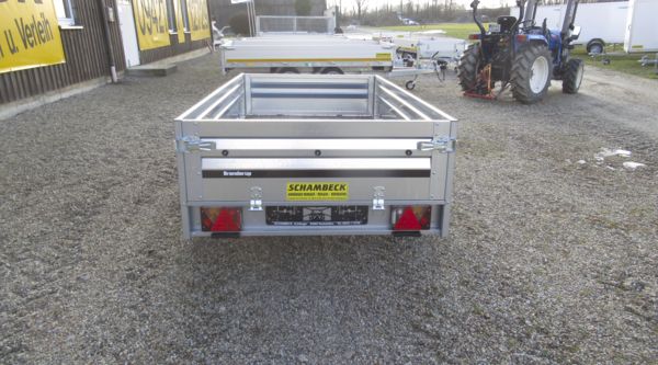 Brenderup Anhänger Tieflader 2260 SB 1300 258x128x40 cm