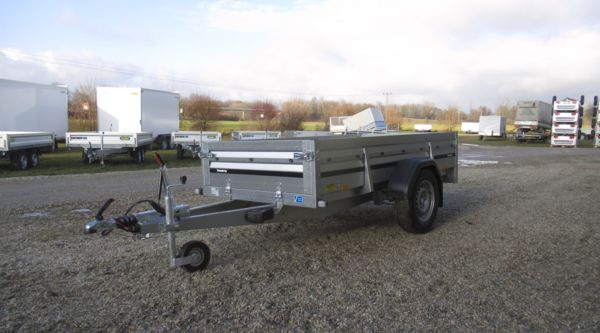 Brenderup Anhänger Tieflader 2260 SB 1300 258x128x40 cm