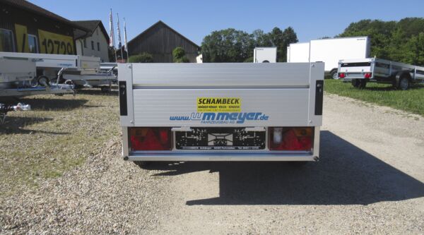 ⭐️ WM-Meyer Anhänger Tieflader 750 kg 211x106x35cm ⭐️
