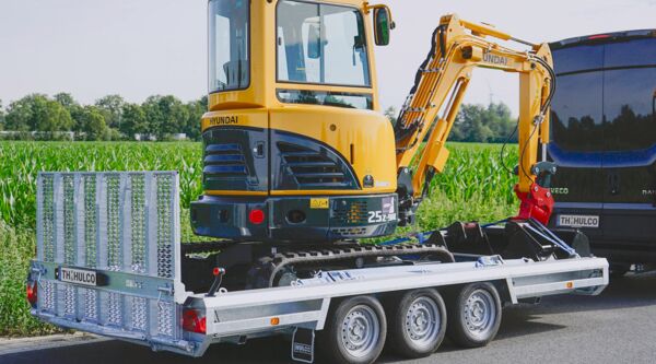 Anssems Hulco Maschinentransporter TERRAX-3 3500.394×180 LK PROFI! TRIDEM! EXTRA LANGE KLAPPE