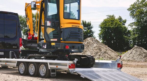 Anssems Hulco Maschinentransporter TERRAX-3 3500.394×180 LK PROFI! TRIDEM! EXTRA LANGE KLAPPE