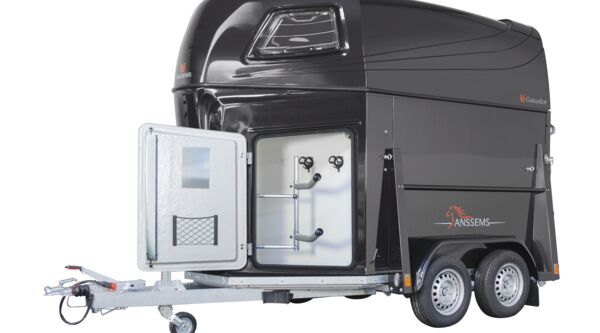 ❌ Anssems Pferdeanhänger PTH 2000 Excelente in Schwarz echter Hingucker! ❌