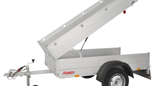 Anssems Deckelanhänger Urlaubsanhänger Fischer-Anhänger GT 750 201x101 HT