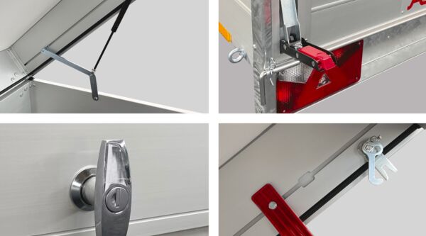Anssems Deckelanhänger Urlaubsanhänger Fischer-Anhänger GT 750 211x126 HT