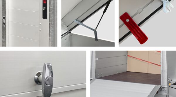 Anssems Deckelanhänger Werkstattanhänger Kofferanhänger GTT 2500 301x151 VT4