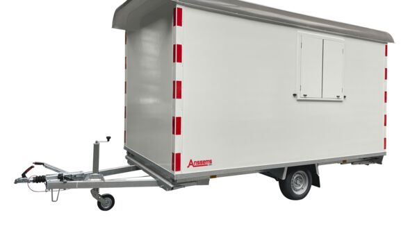 Anssems Bauwagen PTS 1400 390x188 mit Toilette