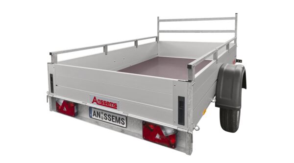 Anssems Tieflader GT 750.251x126 mit Reling und H-Gestell