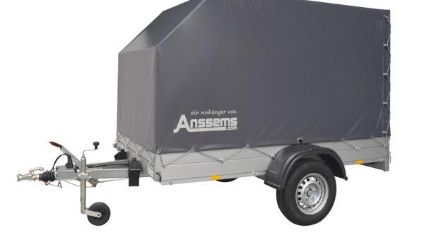 Anssems Tieflader GTB 1200.251x126 mit Aktionsplane 150 cm