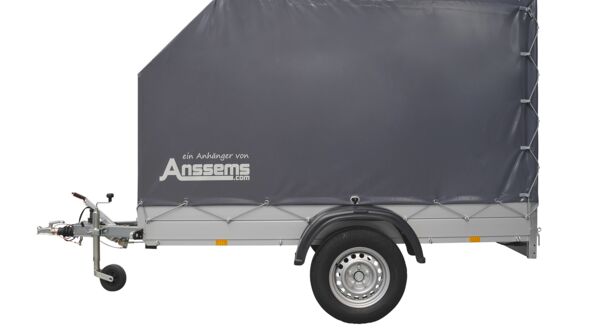 Anssems Tieflader GTB 1200.251x126 mit Aktionsplane 150 cm