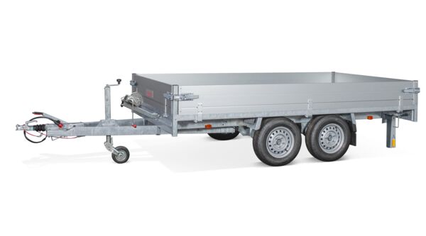 Anssems Hochlader Tandem ASX 3000.325x178 mit Rampen, Seilwinde und Stützen!
