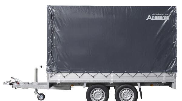 Anssems Hochlader Tandem PSX 2000.305x153 Profi Serie mit Aktionsplane 180 cm