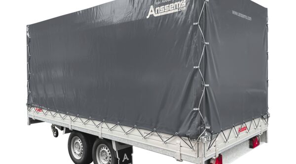 Anssems Hochlader Tandem PSX 2500.405x178 Profi Serie mit Aktionsplane 180 cm
