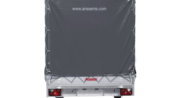 Anssems Hochlader Tandem ASX 2000.325x178 mit Auffahrrampen! und mit Aktionsplane 180 cm!