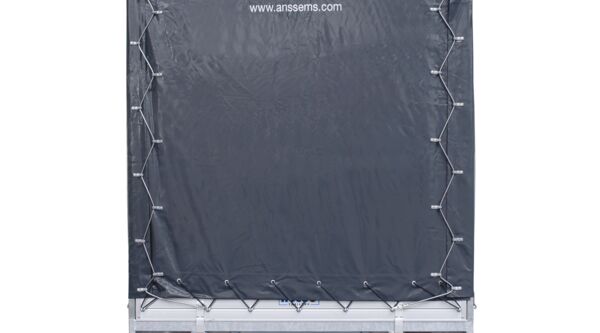 Hulco Anssems Hochlader Tandem Medax-2 2600.405x203 Komplett mit Aktionsplane 210 cm (Extra Hoch)