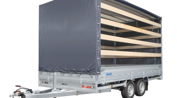 Hulco Anssems Hochlader Tandem Medax-2 2600.405x203 Komplett mit Aktionsplane 210 cm (Extra Hoch)