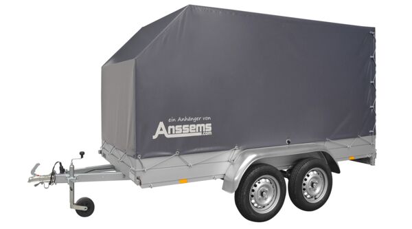 Anssems Tieflader GTT 750.251x126 mit Aktionsplane 150 cm! Ungebremst!