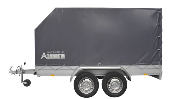 Anssems Tieflader GTT 1500.251x126 mit Aktionsplane 150 cm!