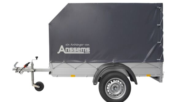Anssems Tieflader GT 750.201x101 mit Aktionsplane 120 cm Innenhöhe